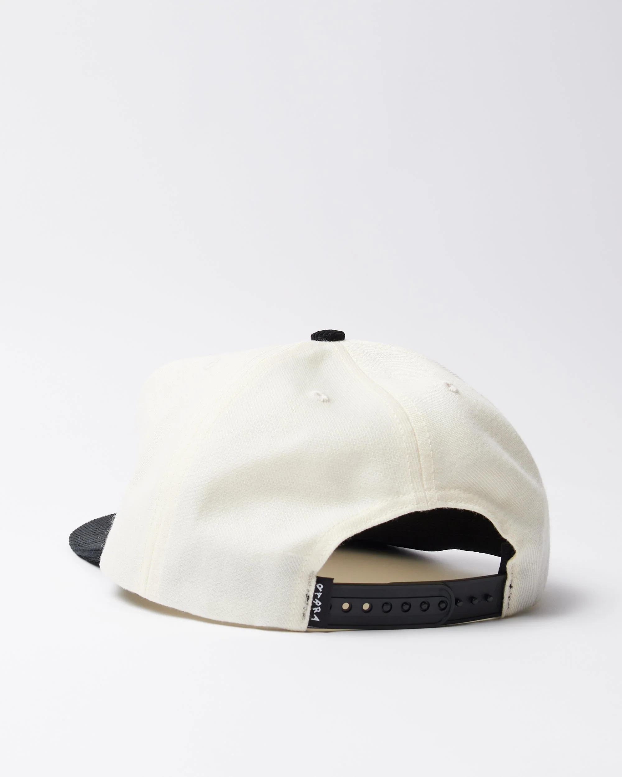 Circled script logo 5 panel hat - Image 3
