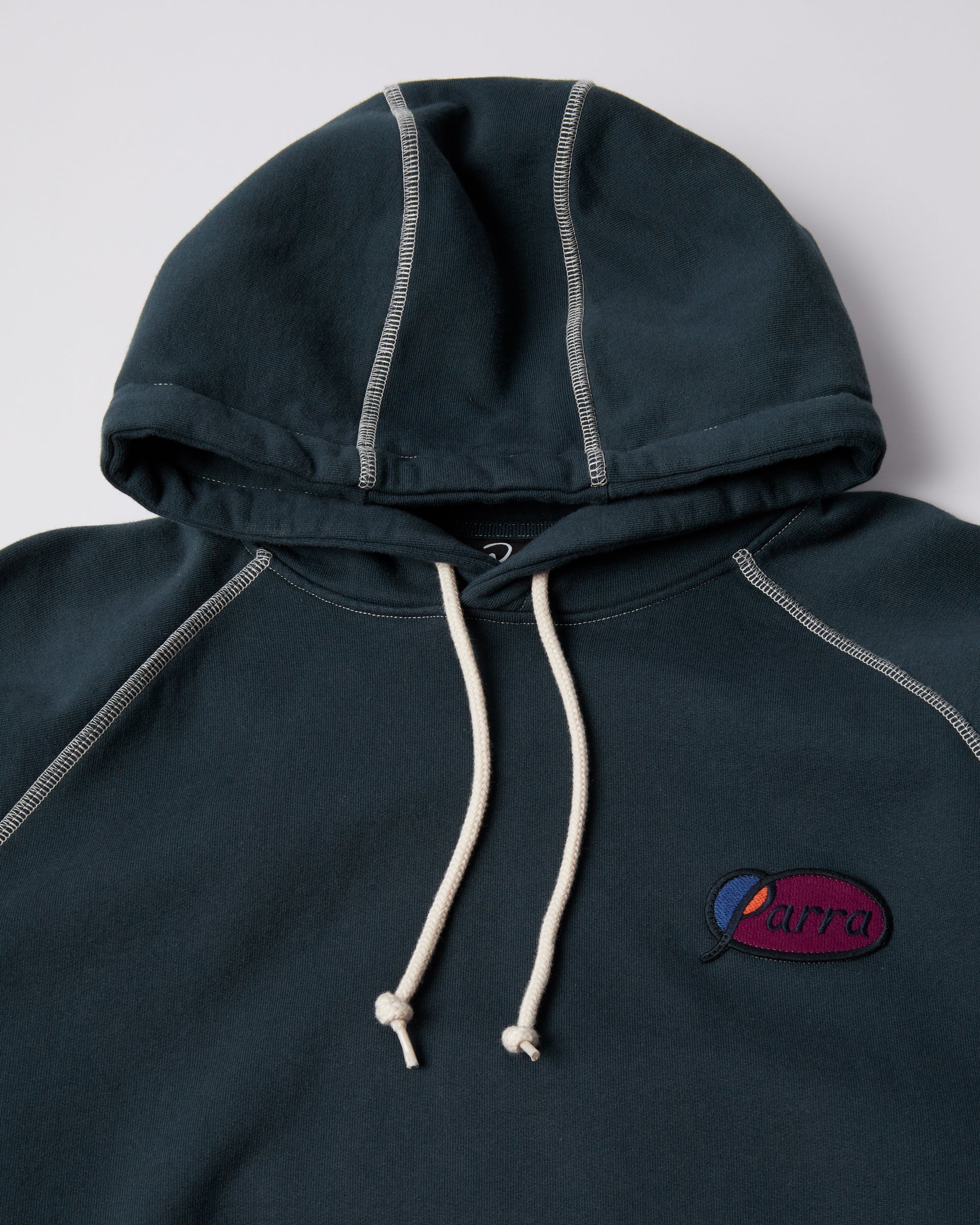 Circled script logo hooded sweatshirt - Image 3