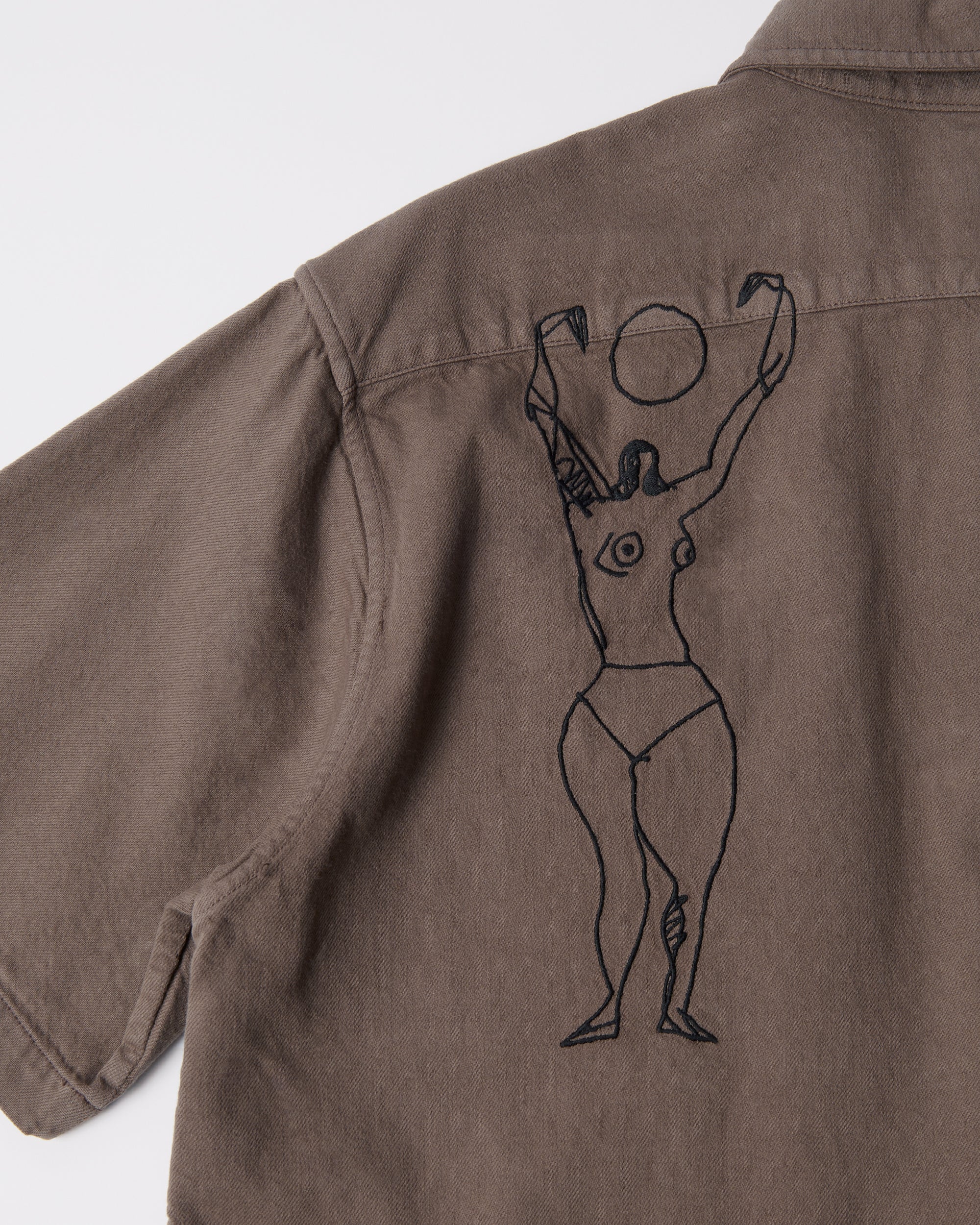 Crooked face short sleeve shirt - Image 10