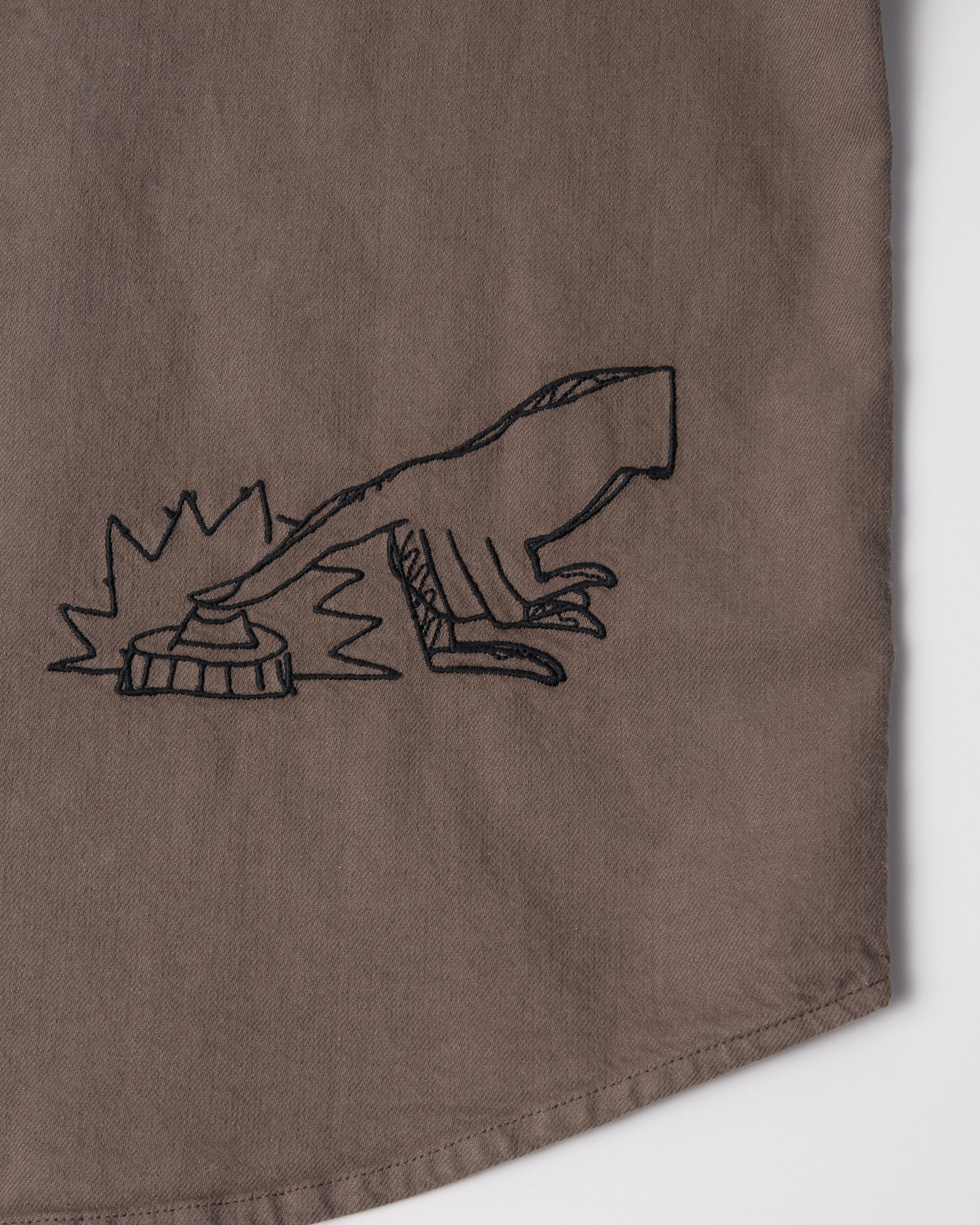 Crooked face short sleeve shirt - Image 12