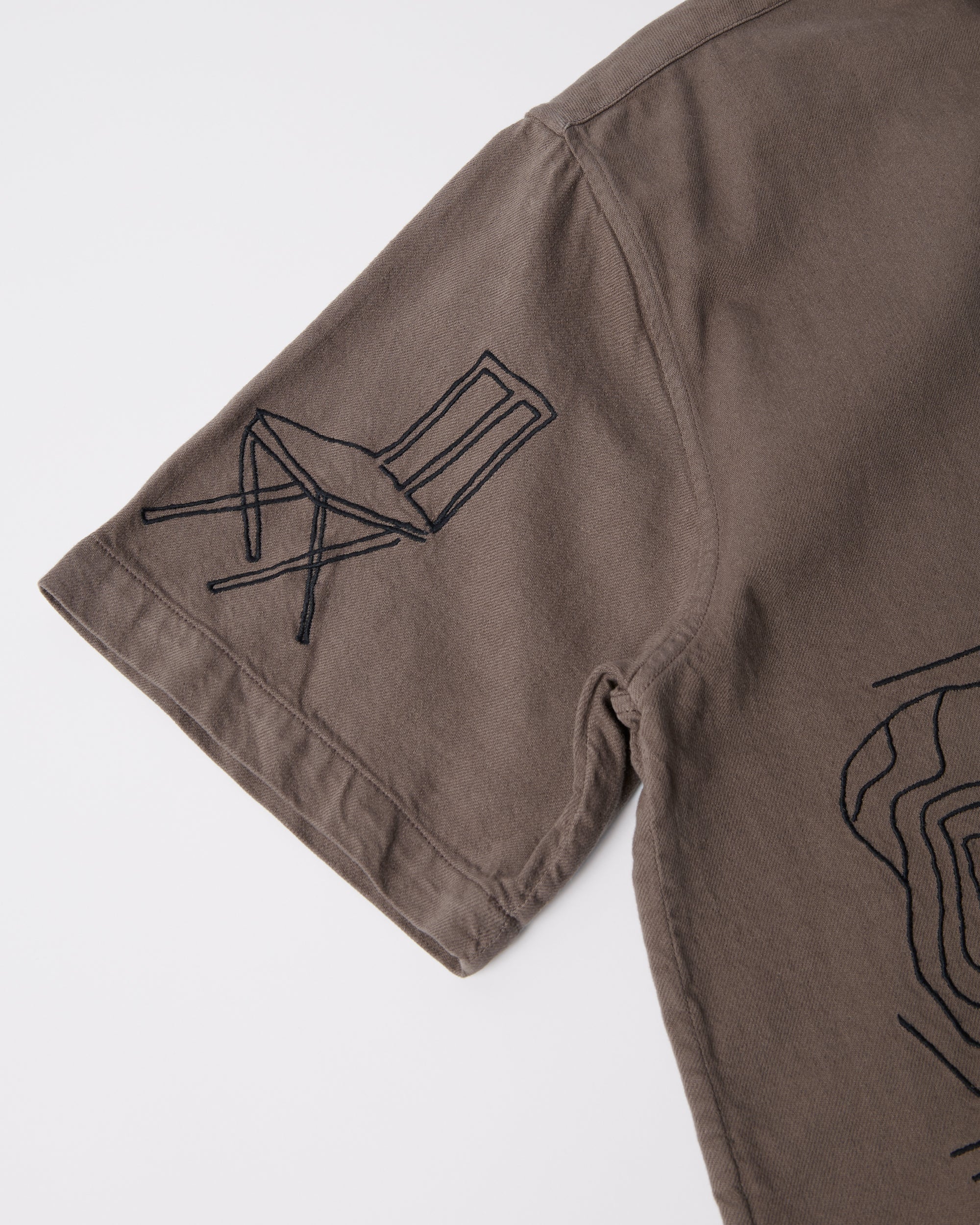 Crooked face short sleeve shirt - Image 7