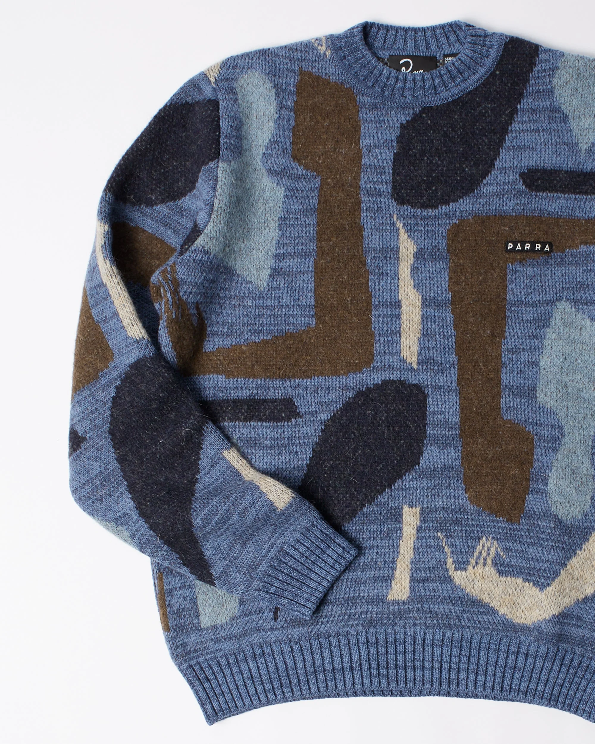 Detached knitting pullover