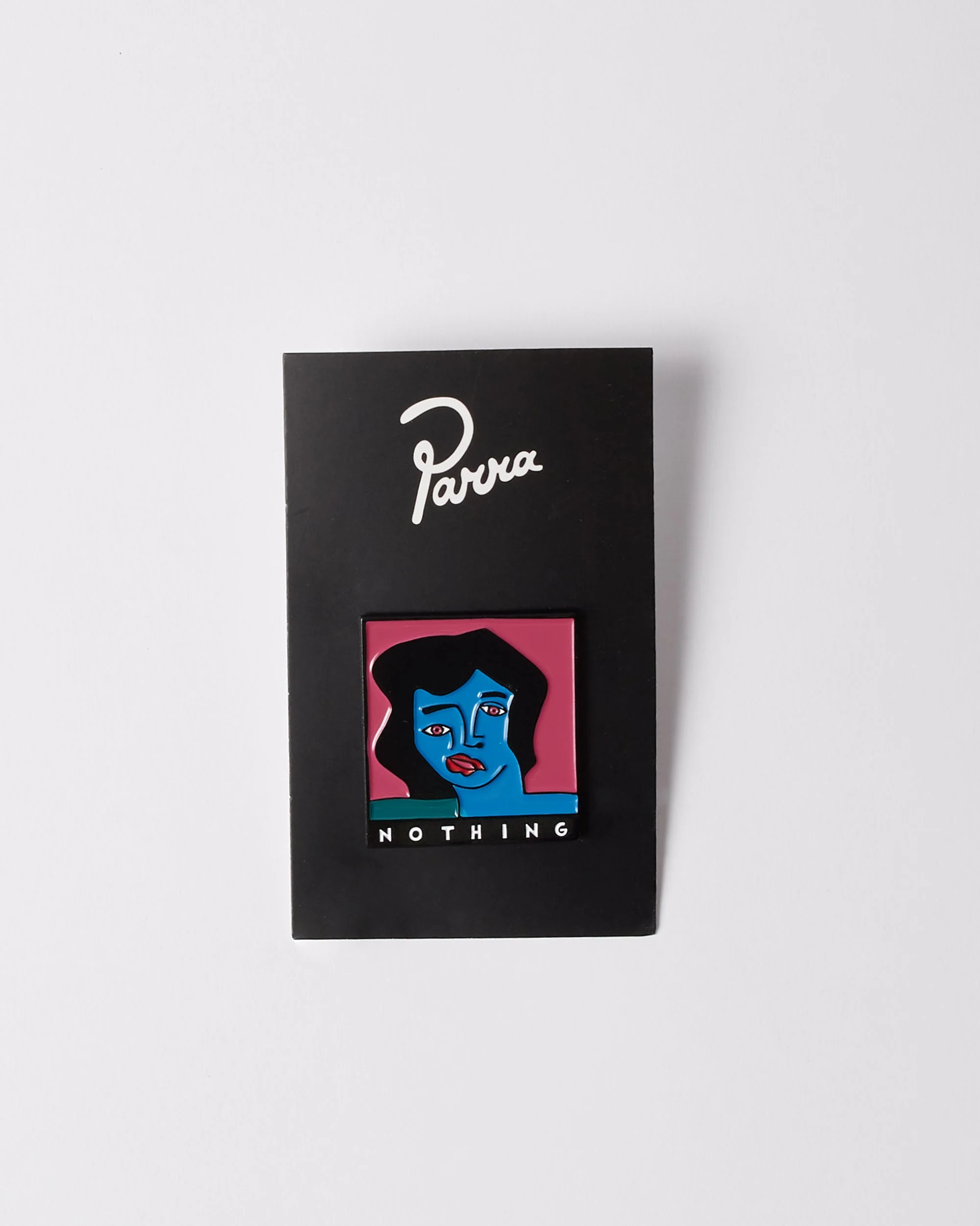 Nothing face enamel pin - Image 3