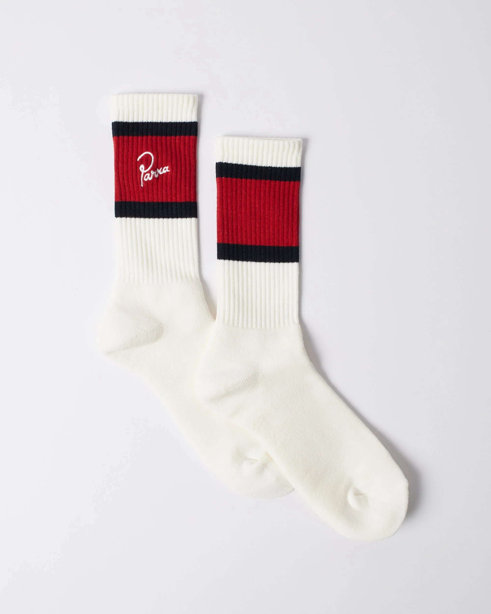 Signature striped crew socks