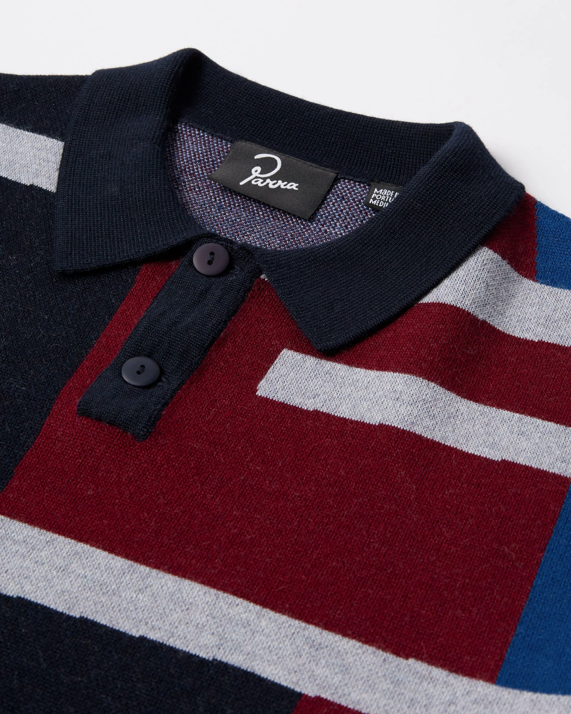 Vertical forest knitted polo - Image 5