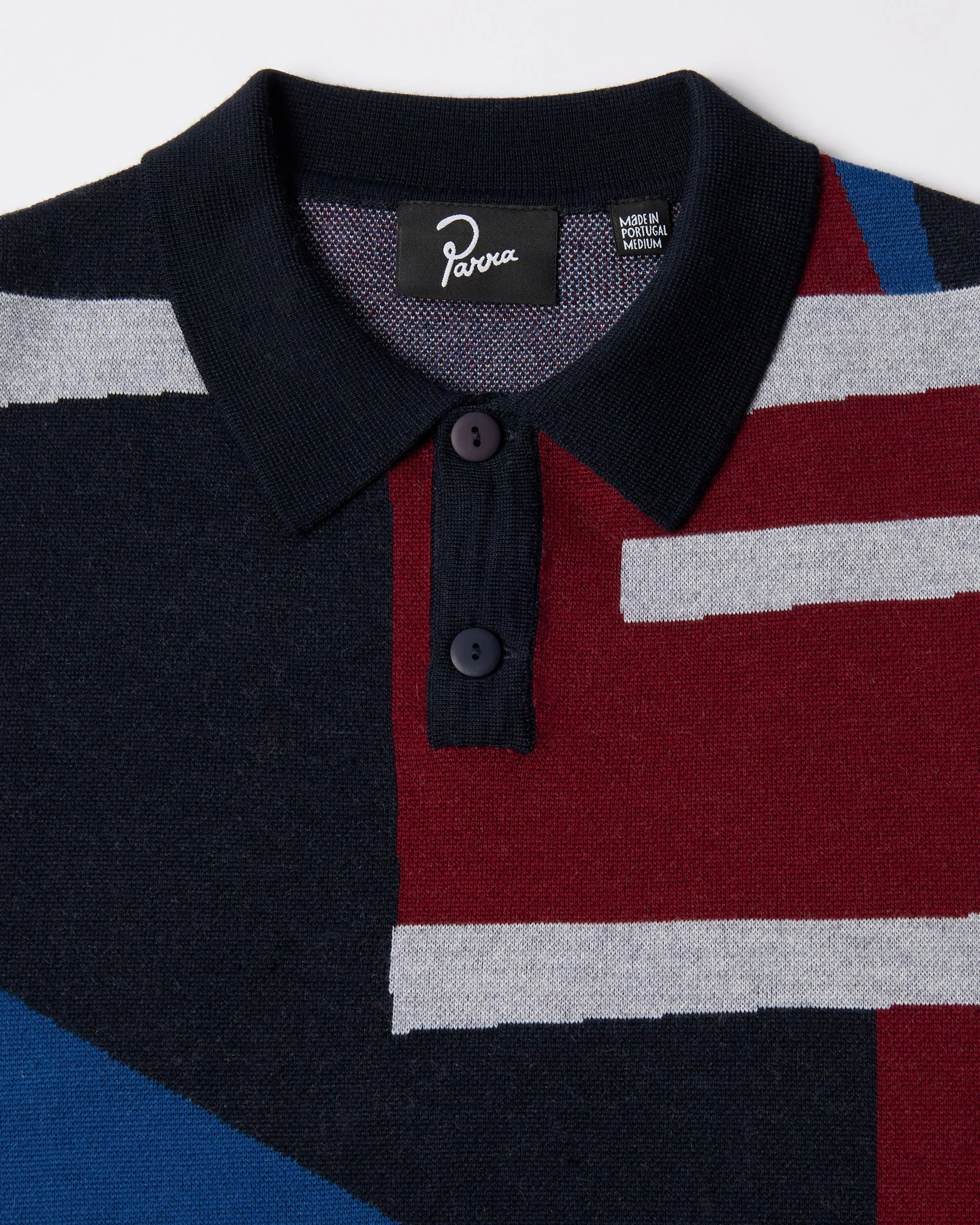 Vertical forest knitted polo - Image 8