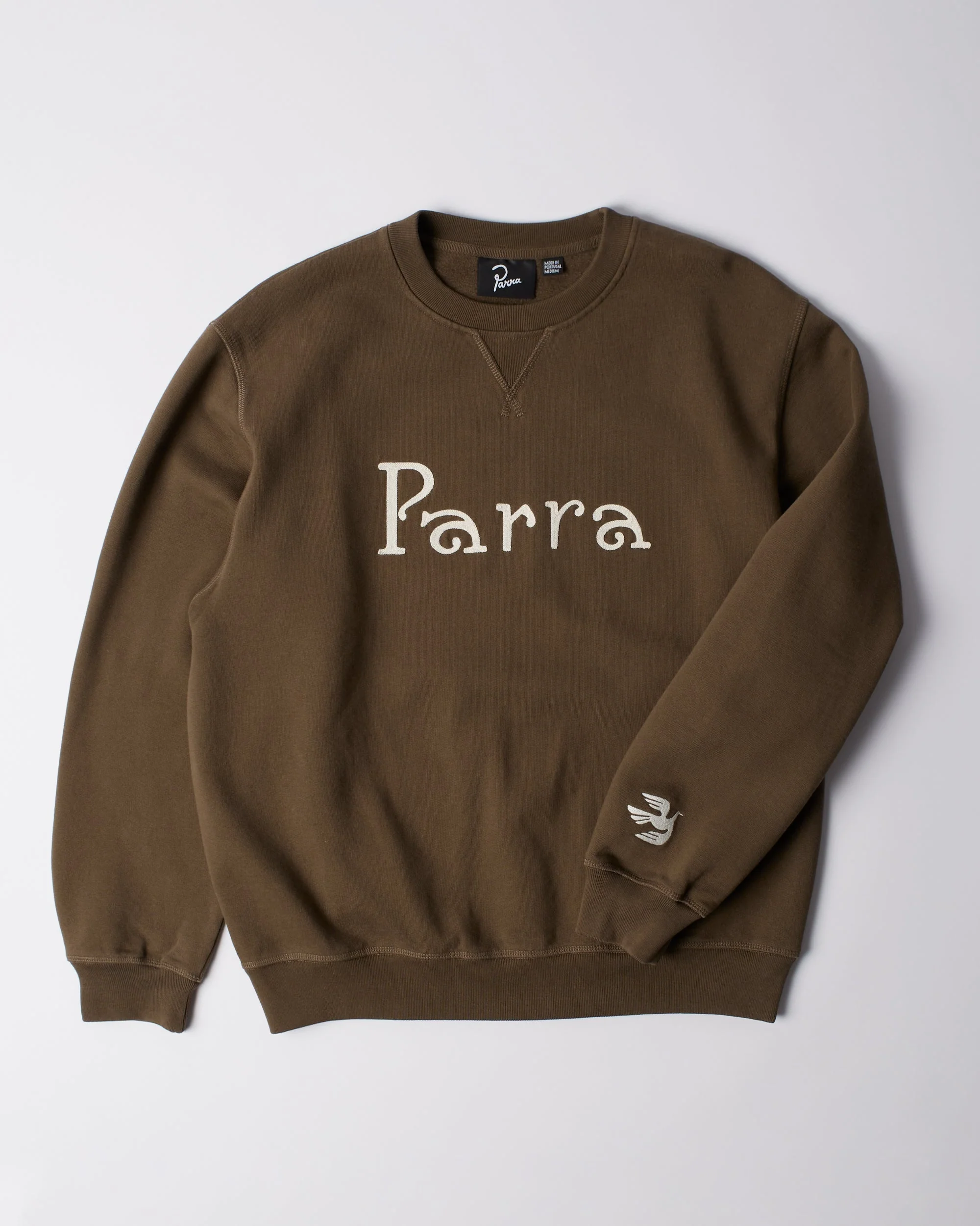 Weird trad logo crew neck sweatshirt